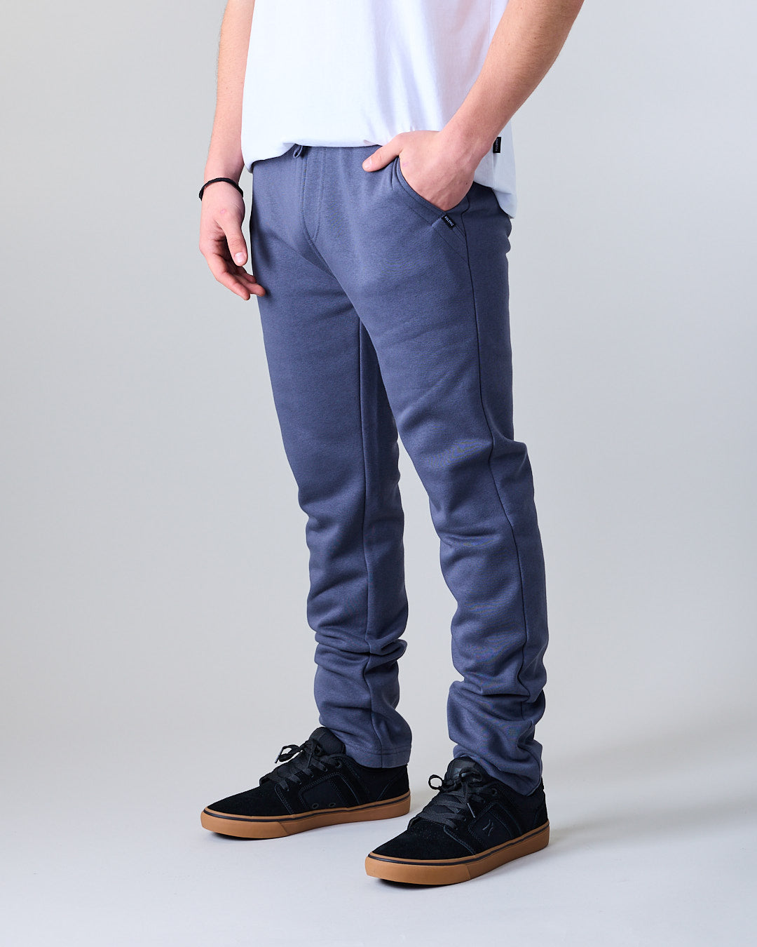 PANTALON JOGGER CON PUÑOS JUNIOR FRANELA XV4311 POLEMIC - 3