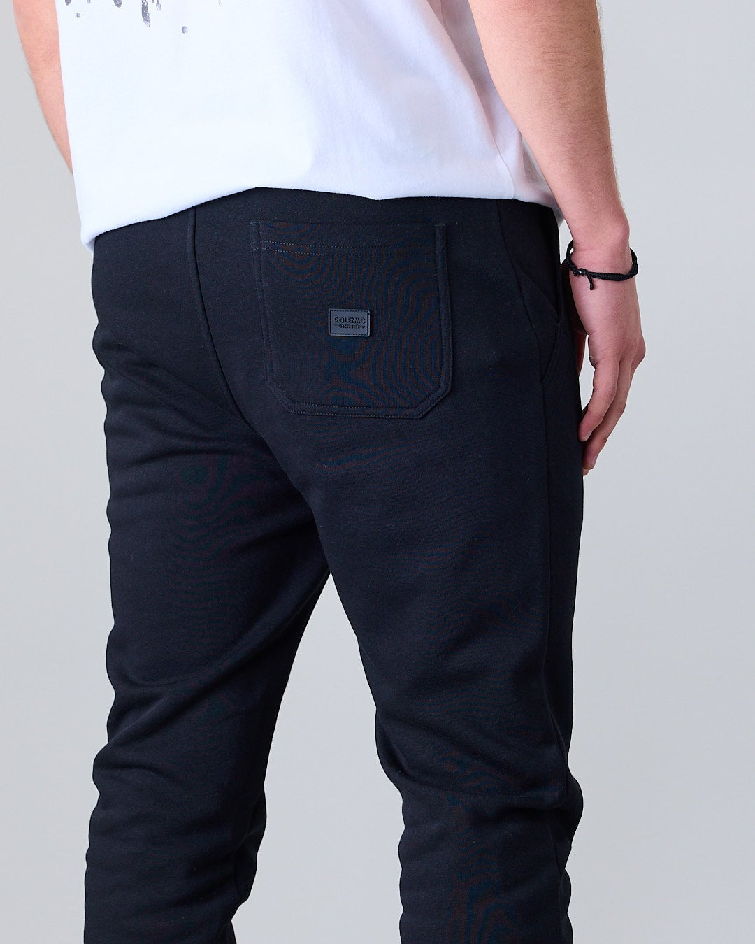 PANTALON JOGGER CON PUÑOS JUNIOR FRANELA XV4311 POLEMIC - 3