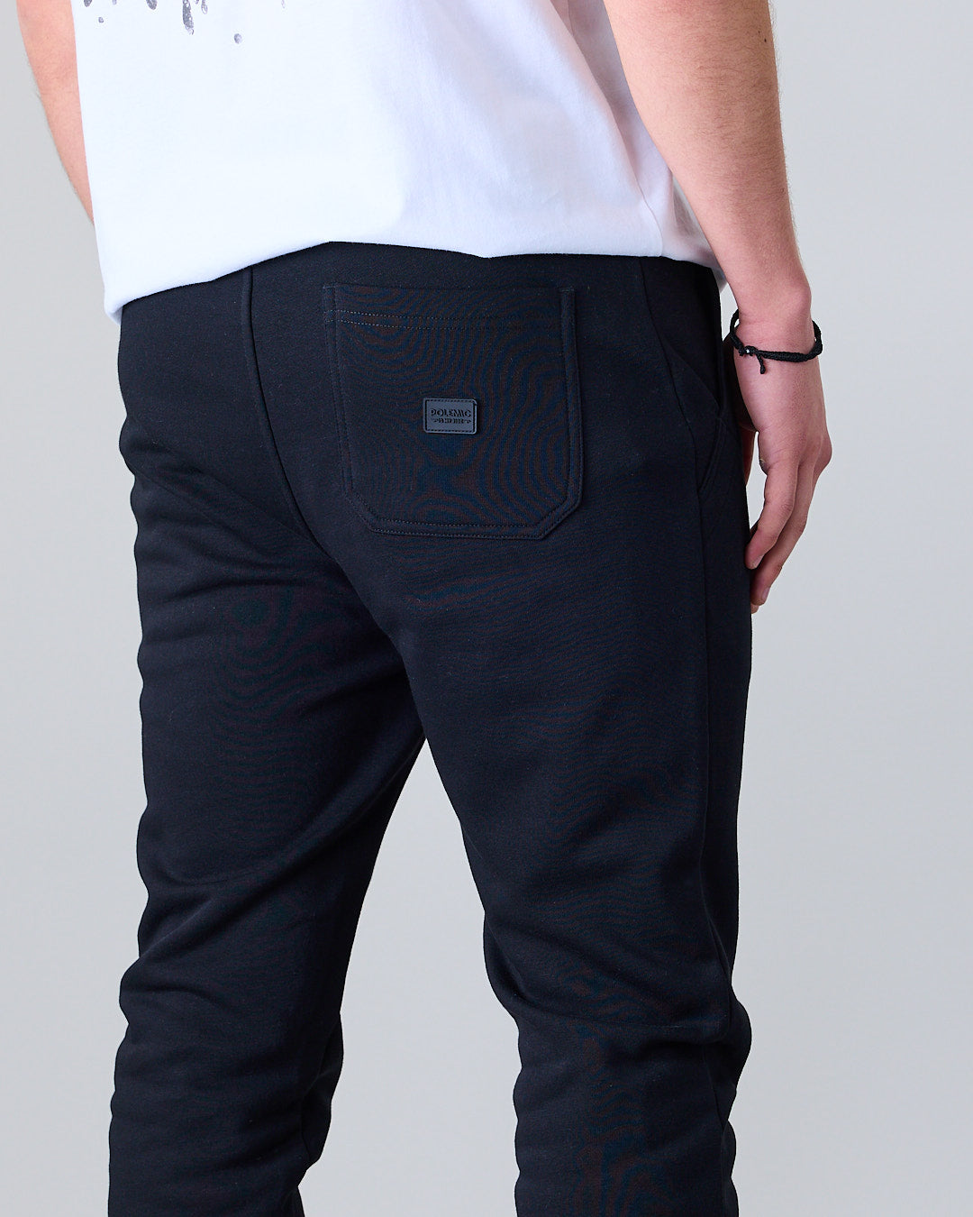 PANTALON JOGGER CON PUÑOS JUNIOR FRANELA XV4311 POLEMIC - 3