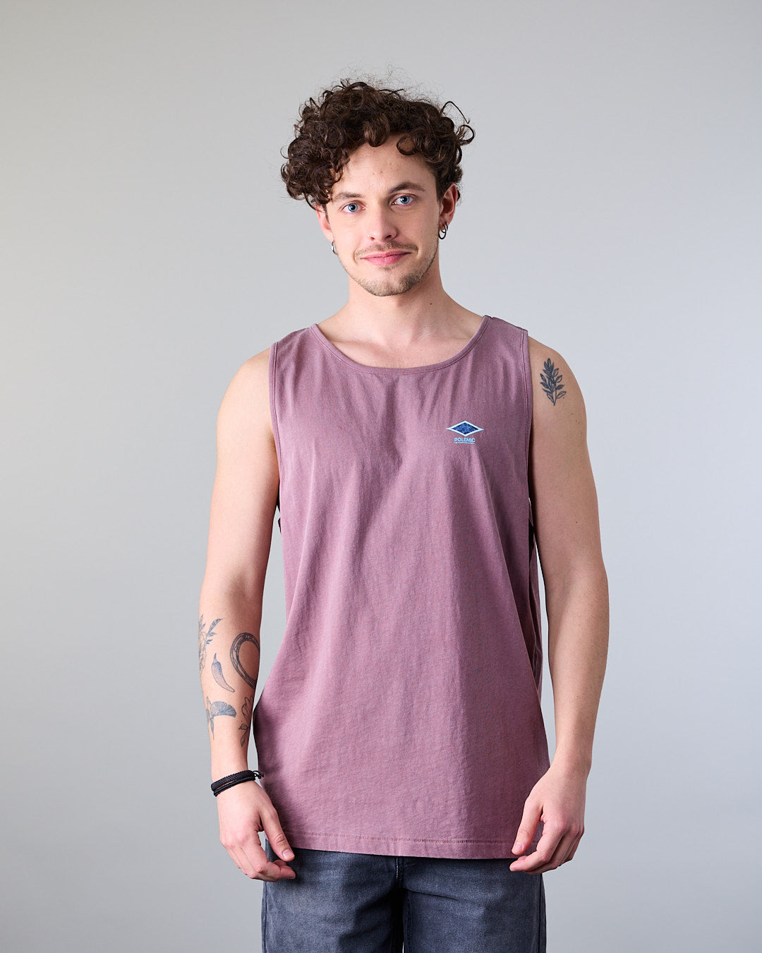 POLERA MUSCULOSA DE ALGODON XV1792 POLEMIC - 1