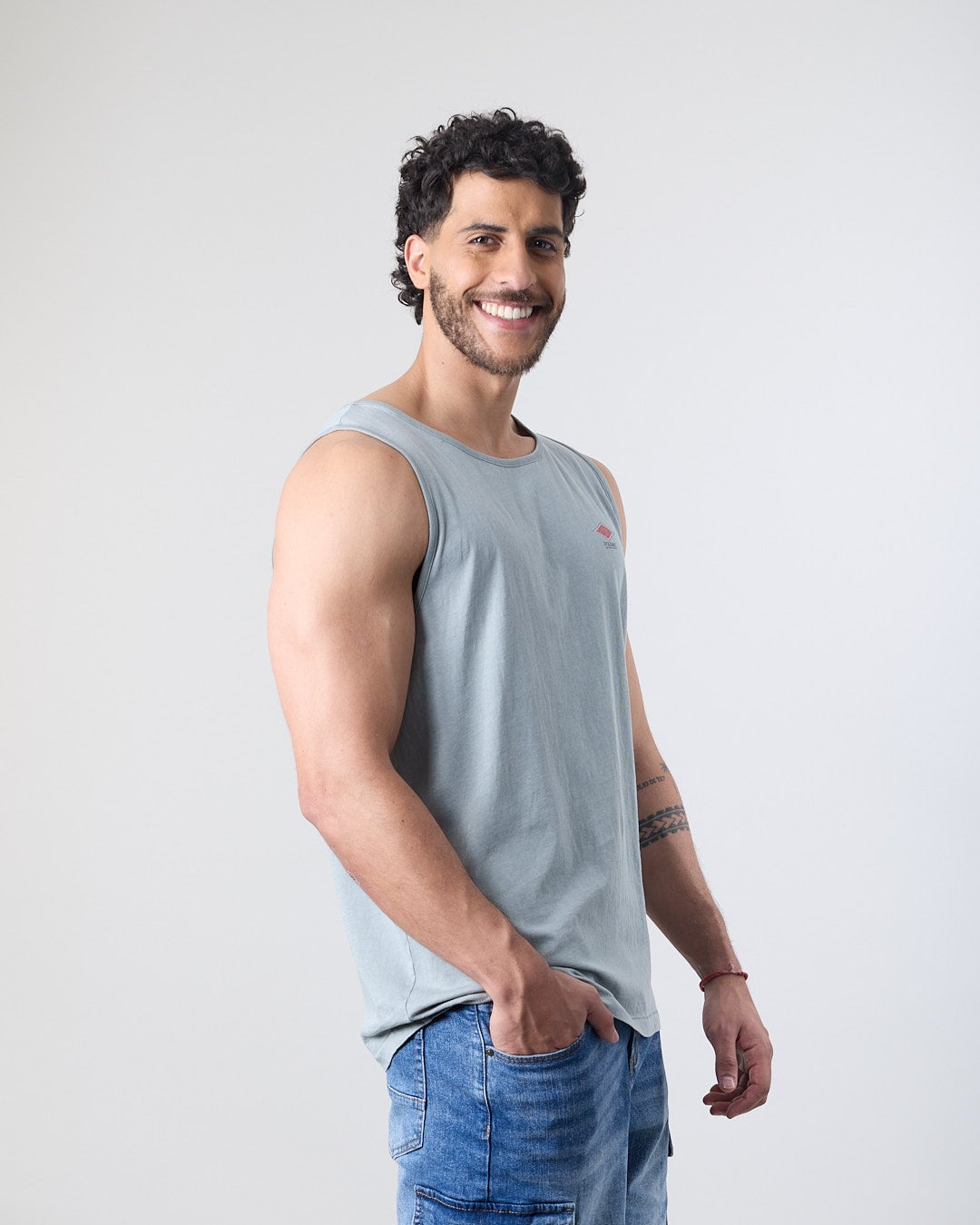 POLERA MUSCULOSA DE ALGODON XV1792 POLEMIC - 2
