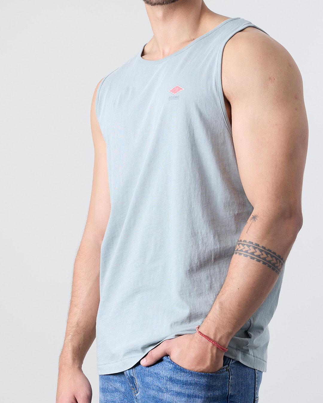 POLERA MUSCULOSA DE ALGODON XV1792 POLEMIC - 3