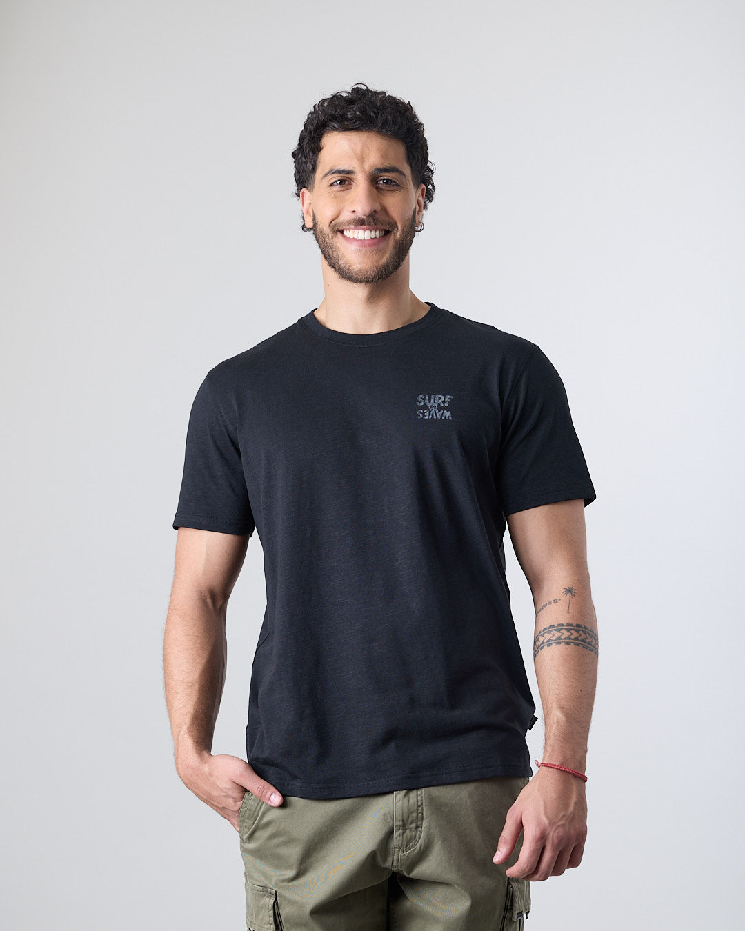POLERA HOMBRE MANGA CORTA TIPO BAMBU XV1711 POLEMIC - 1