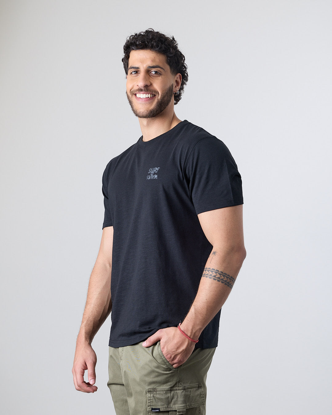 POLERA HOMBRE MANGA CORTA TIPO BAMBU XV1711 POLEMIC - 2