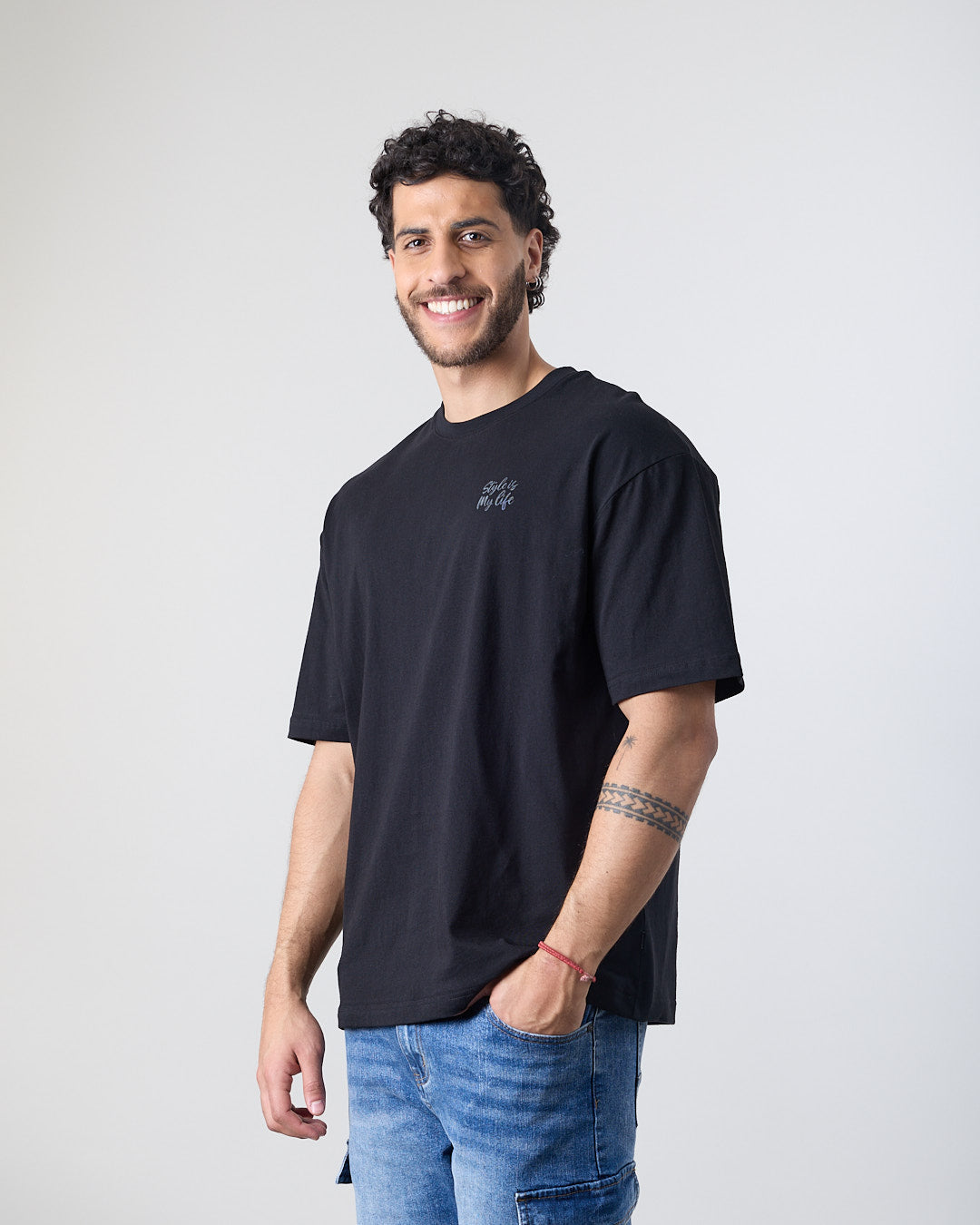 POLERA HOMBRE MANGA CORTA RELAXED XV1785 POLEMIC - 1