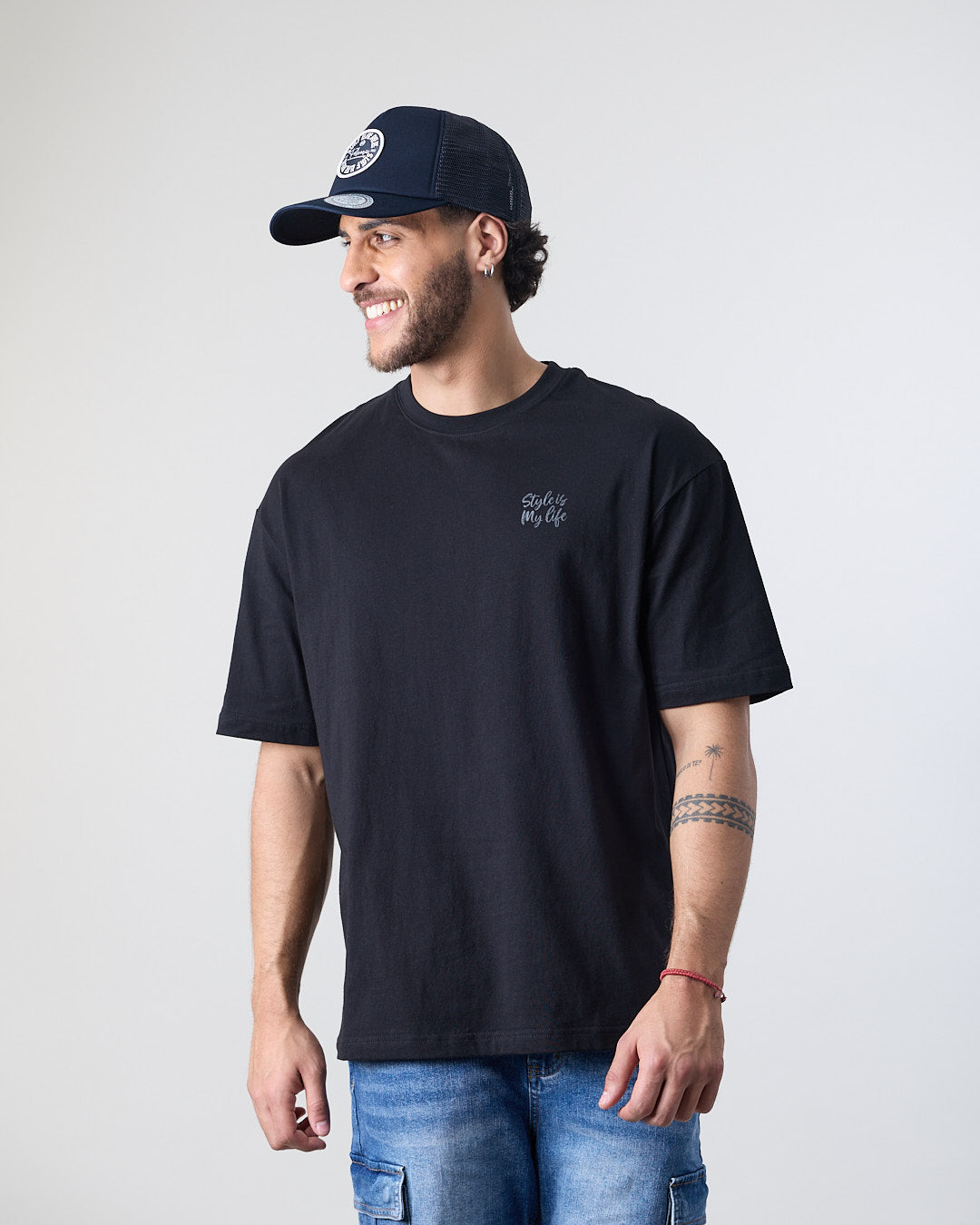 POLERA HOMBRE MANGA CORTA RELAXED XV1785 POLEMIC - 3