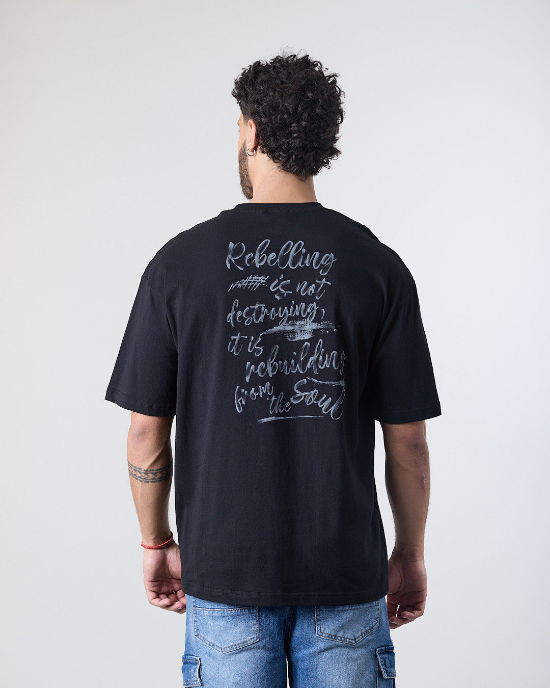 POLERA HOMBRE MANGA CORTA RELAXED XV1785 POLEMIC - 4