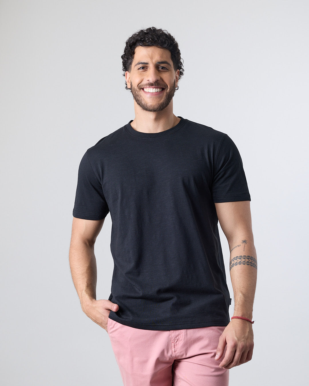 POLERA HOMBRE MANGA CORTA TIPO BAMBU XV1710 POLEMIC - 1