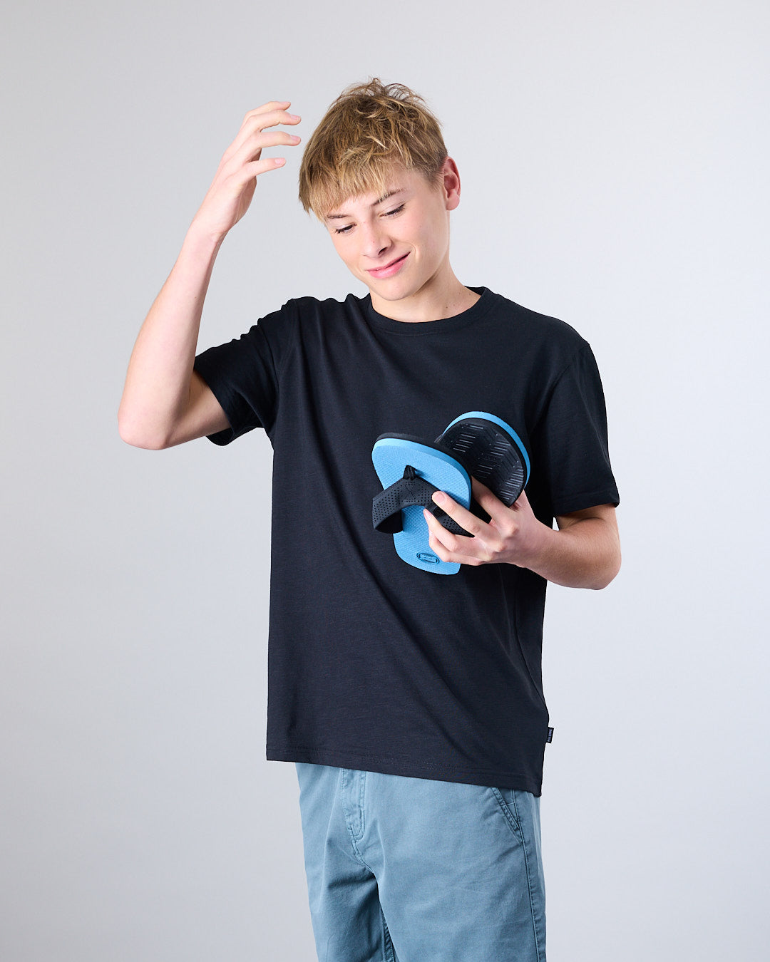 POLERA MANGA CORTA JUNIOR TIPO BAMBU XV1311 POLEMIC - 4