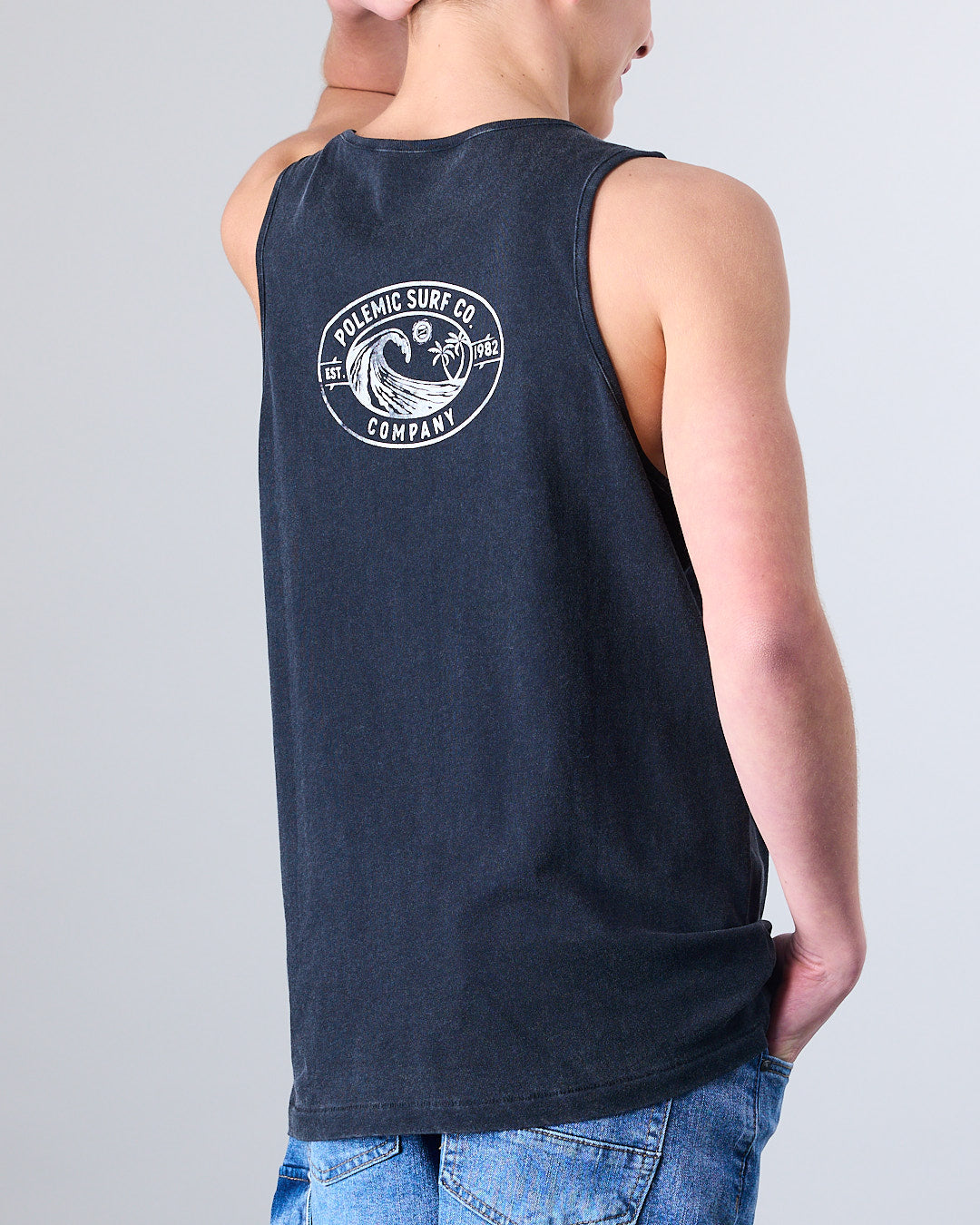 POLERA MUSCULOSA DE ALGODON XV1391 POLEMIC - 2