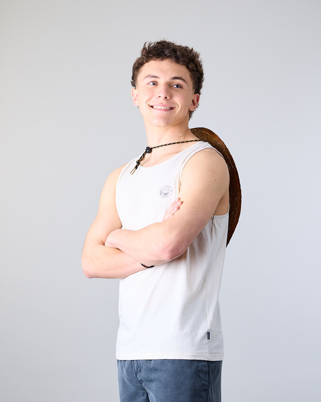 POLERA MUSCULOSA DE ALGODON XV1391 POLEMIC - 3