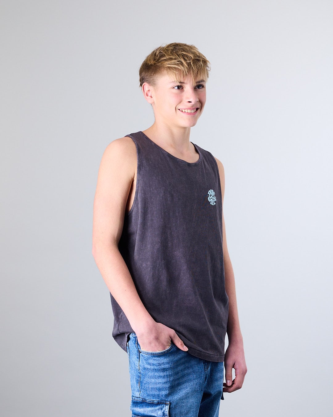 POLERA MUSCULOSA DE ALGODON XV1390 POLEMIC - 2