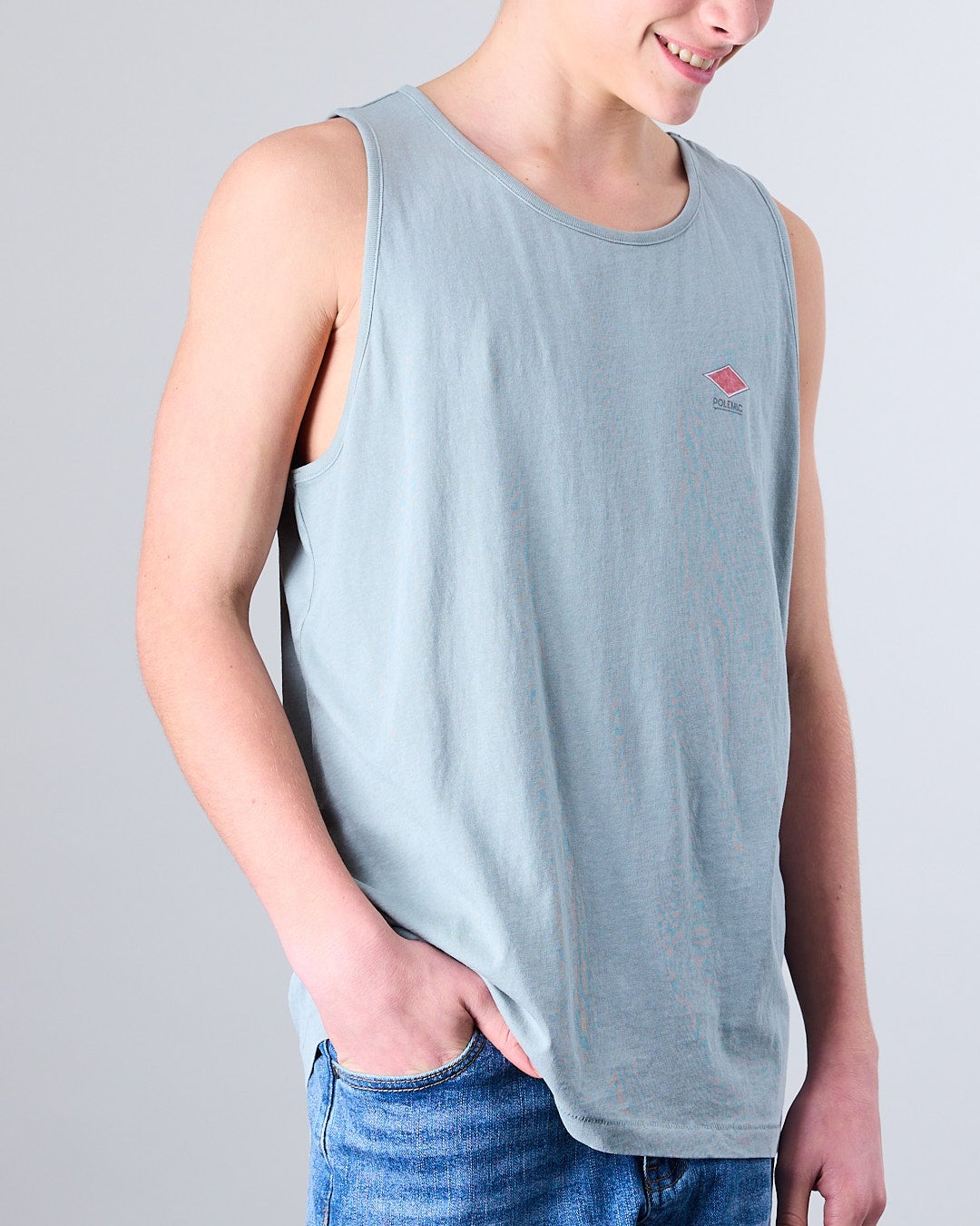 POLERA MUSCULOSA DE ALGODON XV1392 POLEMIC - 3