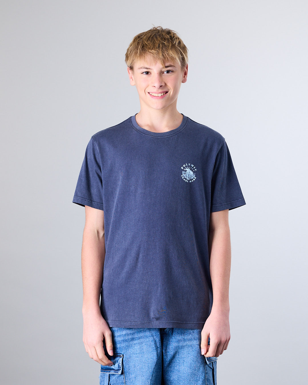 POLERA JUNIOR MANGA CORTA BEACH XV1372 POLEMIC - 1