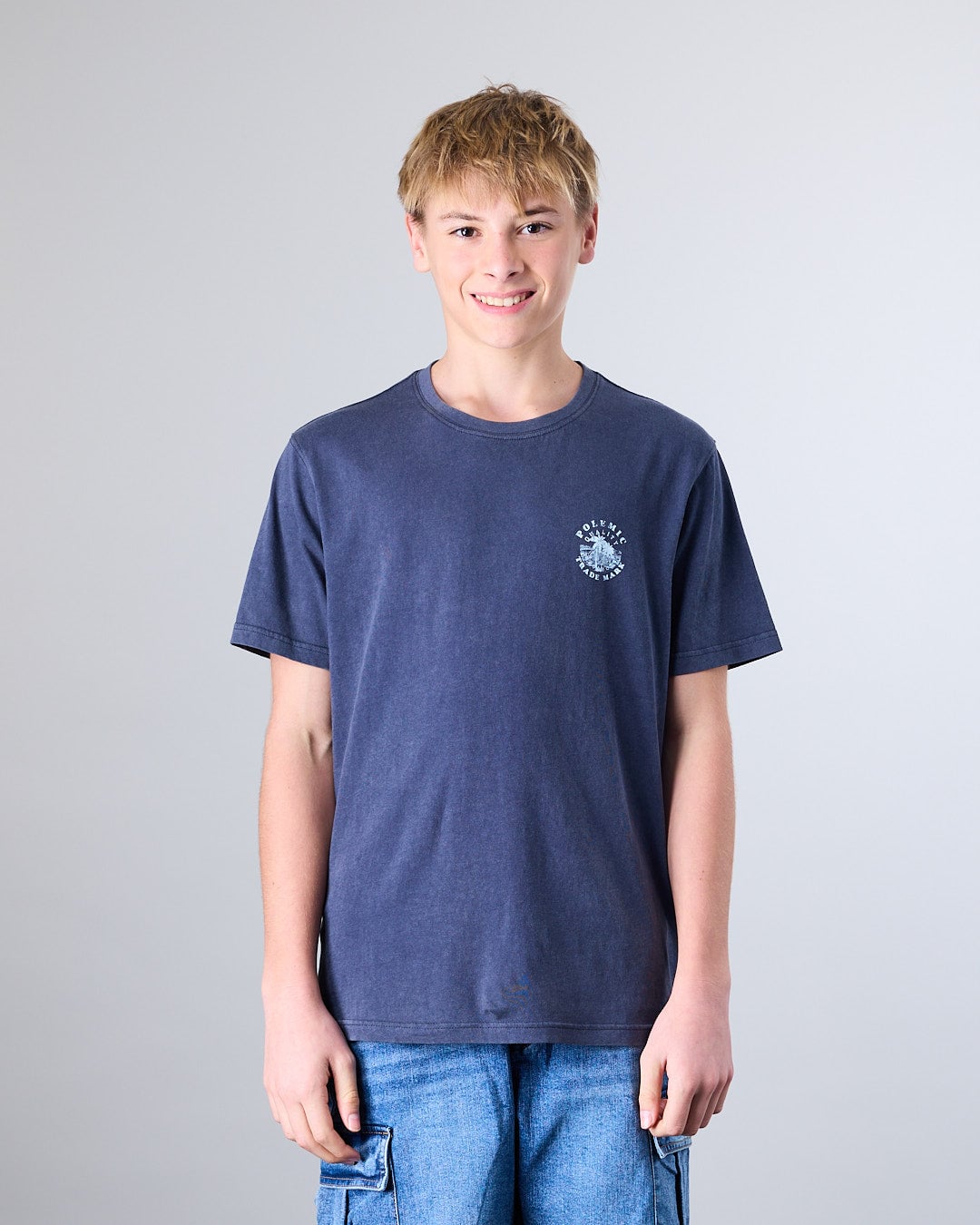 POLERA JUNIOR MANGA CORTA BEACH XV1372 POLEMIC - 1