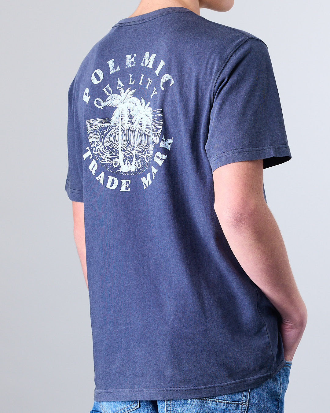 POLERA JUNIOR MANGA CORTA BEACH XV1372 POLEMIC - 3