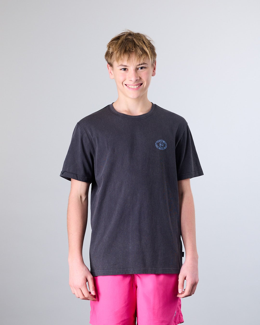 POLERA JUNIOR MANGA CORTA LOGO XV1379 POLEMIC - 1