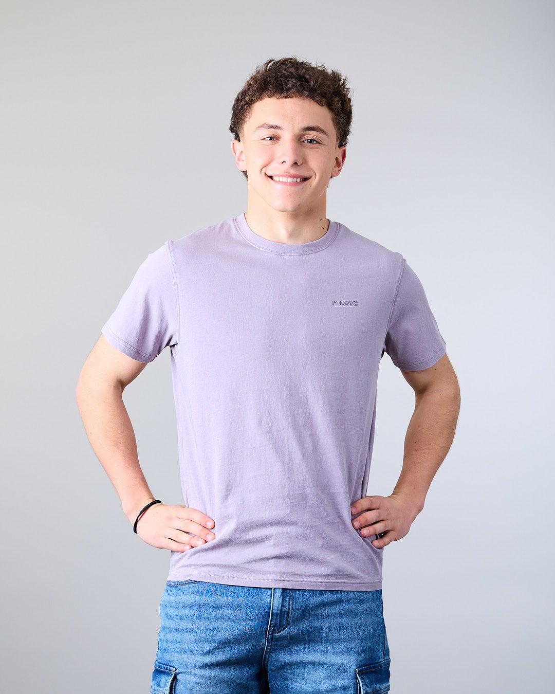 POLERA JUNIOR MANGA CORTA SOLID XV1373 POLEMIC - 1