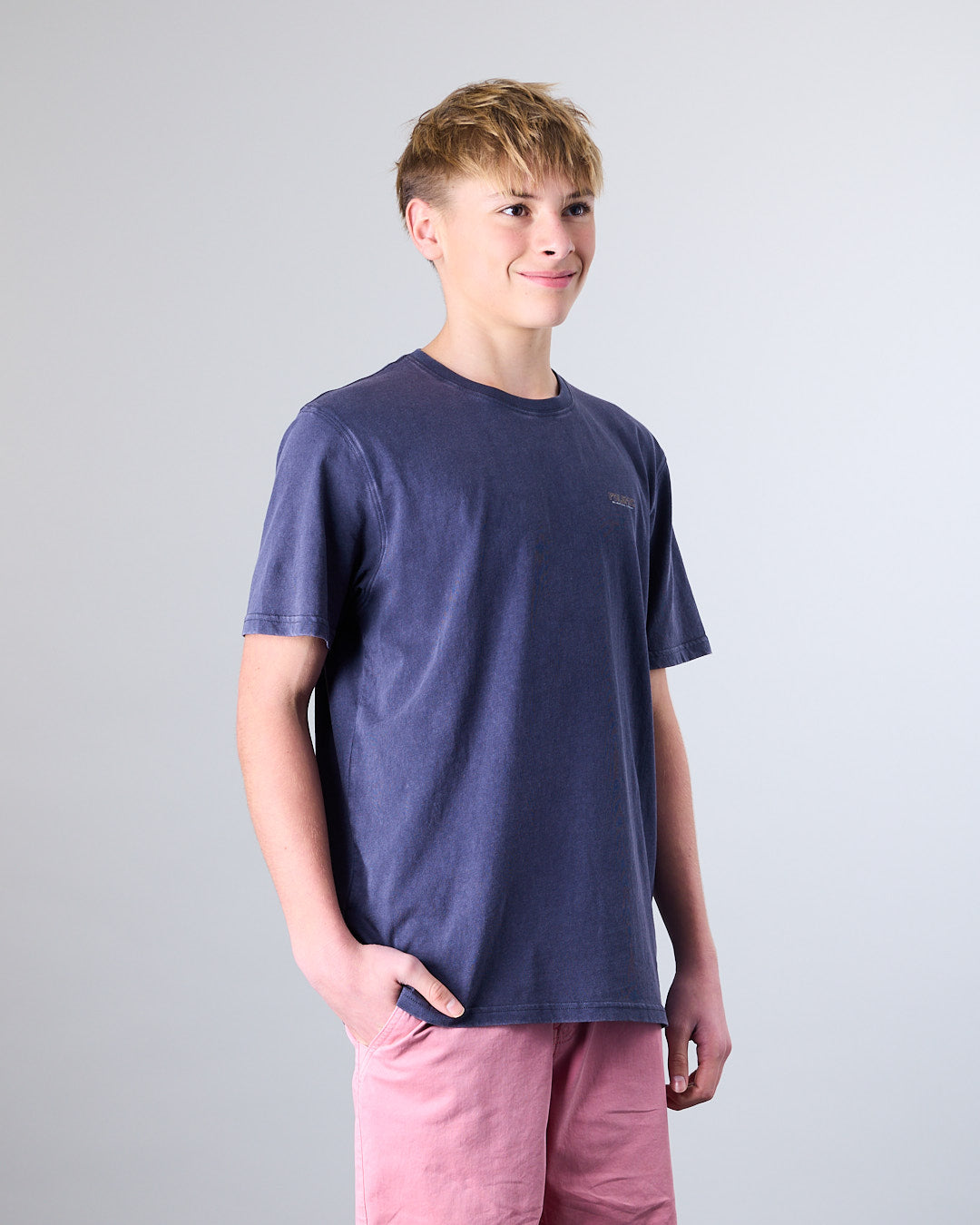 POLERA JUNIOR MANGA CORTA SOLID XV1373 POLEMIC - 3