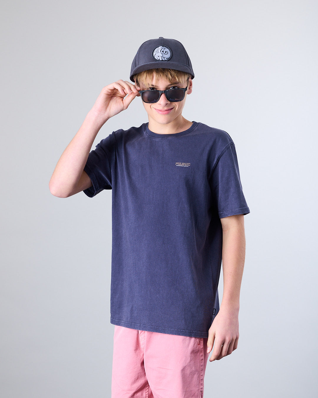 POLERA JUNIOR MANGA CORTA SOLID XV1373 POLEMIC - 4