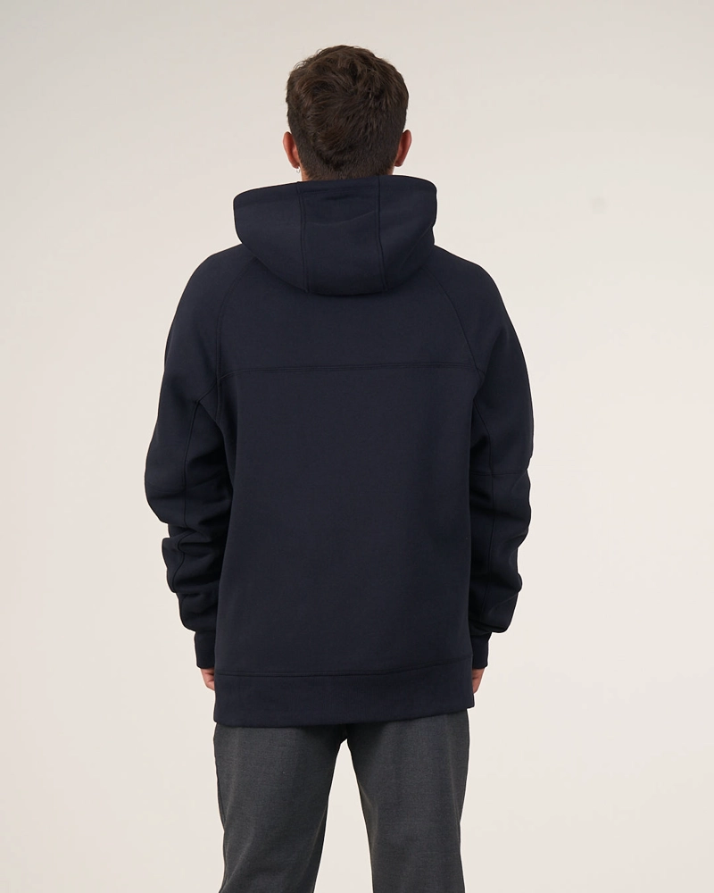 POLERON ESCOLAR FRANELA RAGLAN CIERRE Y GORRO CP28 (S-XL) POLEMIC - 4