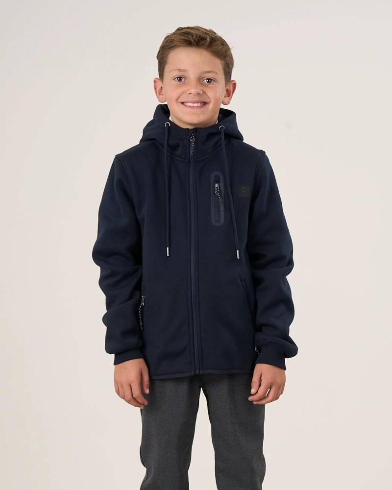 POLERON ESCOLAR BONDED CIERRE Y GORRO CP30 (T.6-T.10) POLEMIC - 1