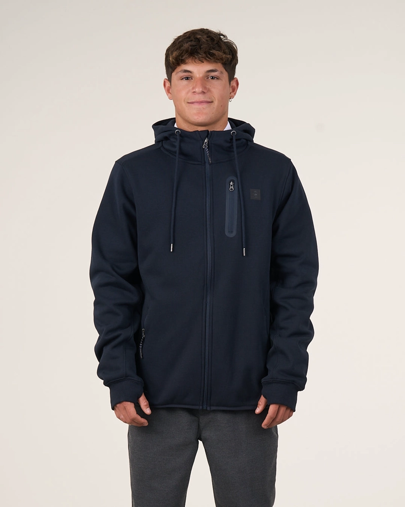 POLERON ESCOLAR BONDED CIERRE Y GORRO CP30 (S-XL) POLEMIC - 2