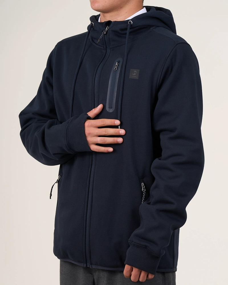 POLERON ESCOLAR BONDED CIERRE Y GORRO CP30 (S-XL) POLEMIC - 3