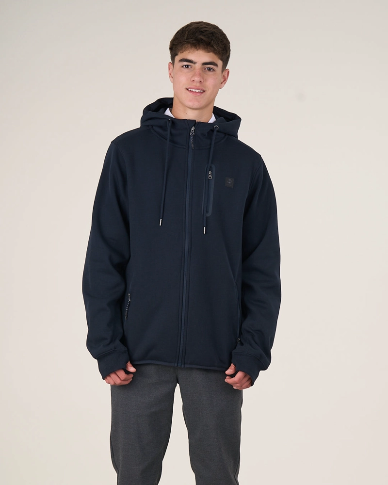 POLERON ESCOLAR BONDED CIERRE Y GORRO CP30 (T.12-T.18) POLEMIC - 5