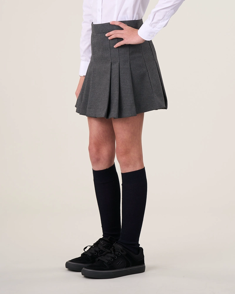 FALDA GRIS FALDA ESCOLAR NIÑA T.6 A T.10 POLEMIC - 4