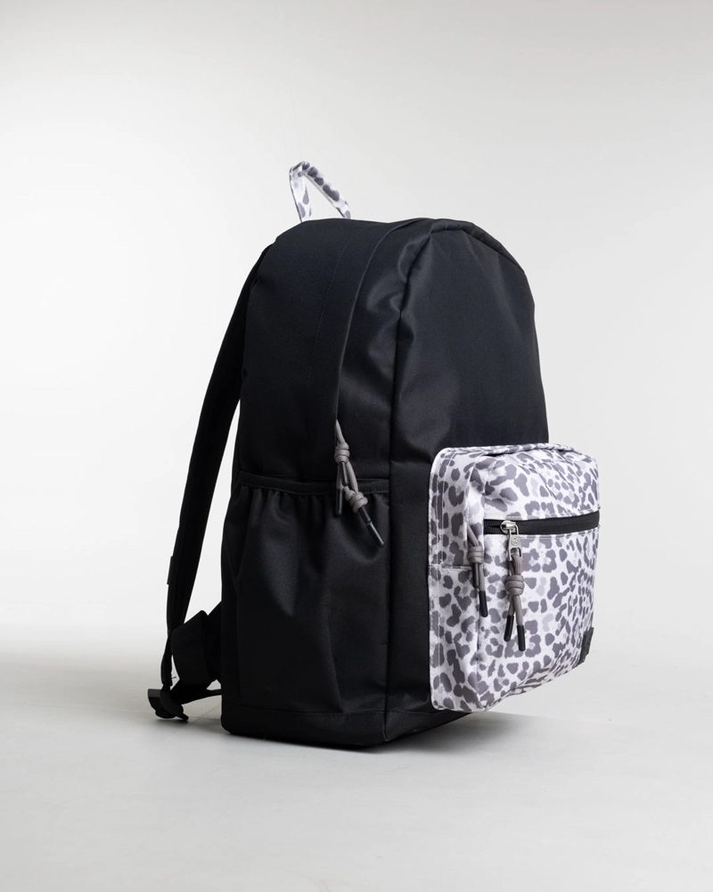 MOCHILA BASICA ANIMAL PRINT NEGRO 22L POLEMIC - 5