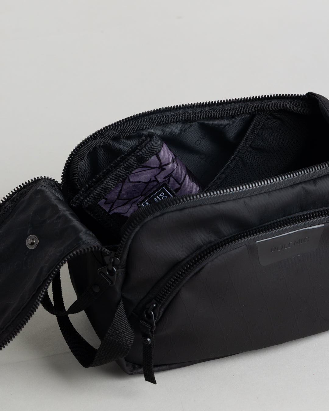 NECESER HOMBRE 4,3L ORGANIZADOR NEGRO POLEMIC - 3
