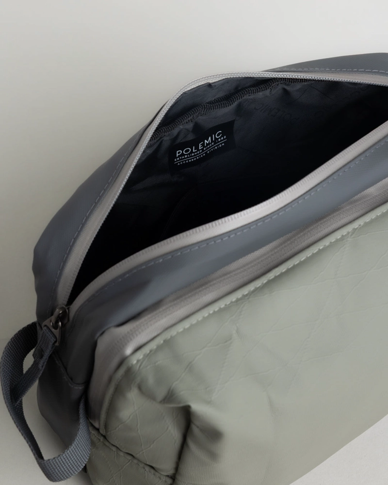 NECESER HOMBRE 4,8L ORGANIZADOR DE VIAJE VERDE POLEMIC - 2