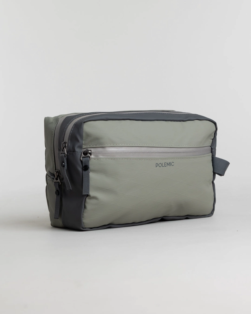NECESER HOMBRE 4,8L ORGANIZADOR DE VIAJE VERDE POLEMIC - 3