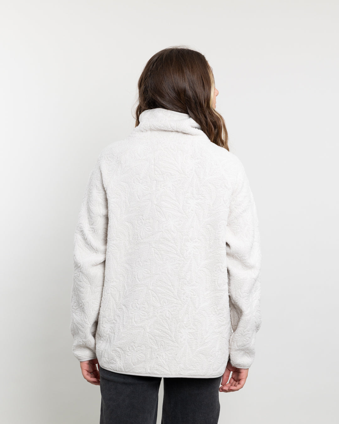 POLERON MUJER POLAR SHERPA TEXTURA HOT PRINT POLEMIC - 4