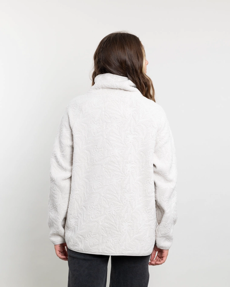 POLERON MUJER POLAR SHERPA TEXTURA HOT PRINT POLEMIC - 4
