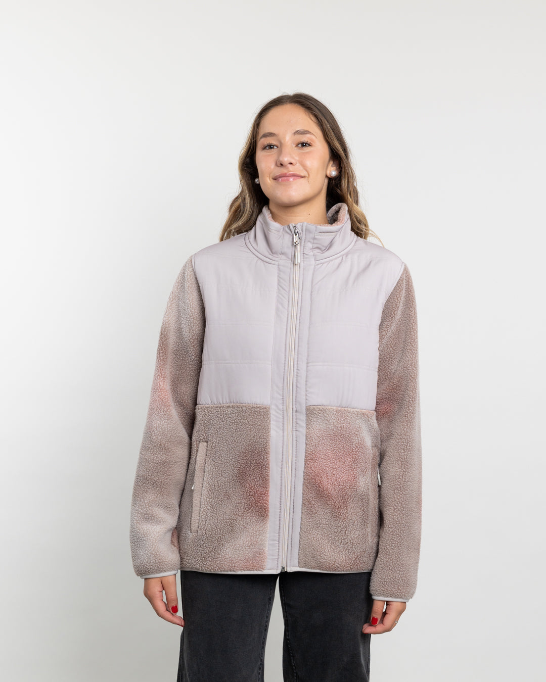 POLERON MUJER POLAR SHERPA CON ACOLCHADO PLANO POLEMIC - 2