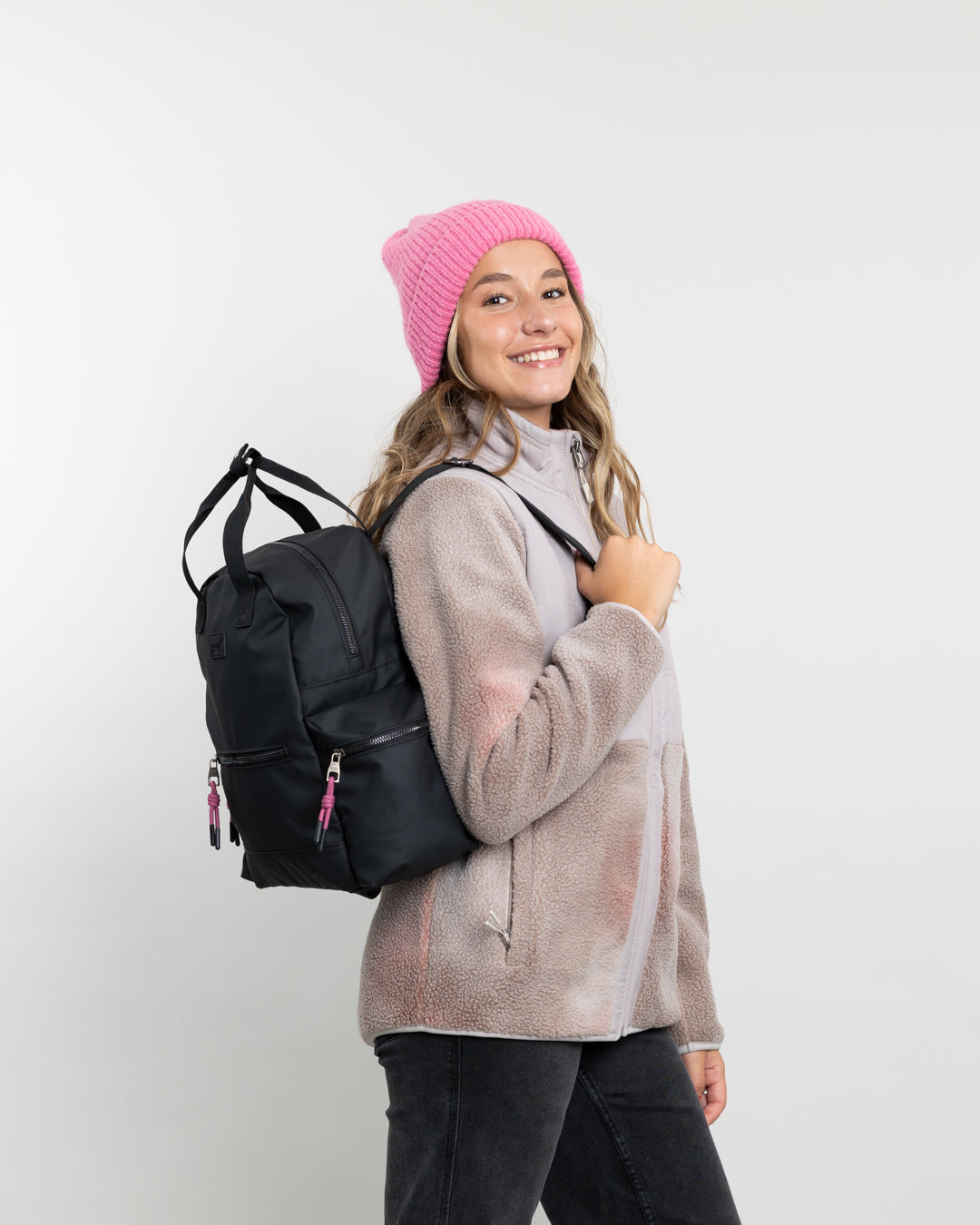 POLERON MUJER POLAR SHERPA CON ACOLCHADO PLANO POLEMIC - 5