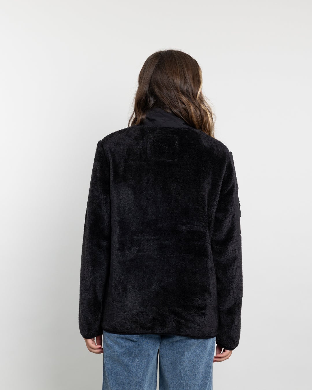 POLERON MUJER POLAR ACOLCHADO SHAGGY BONDED POLEMIC - 3