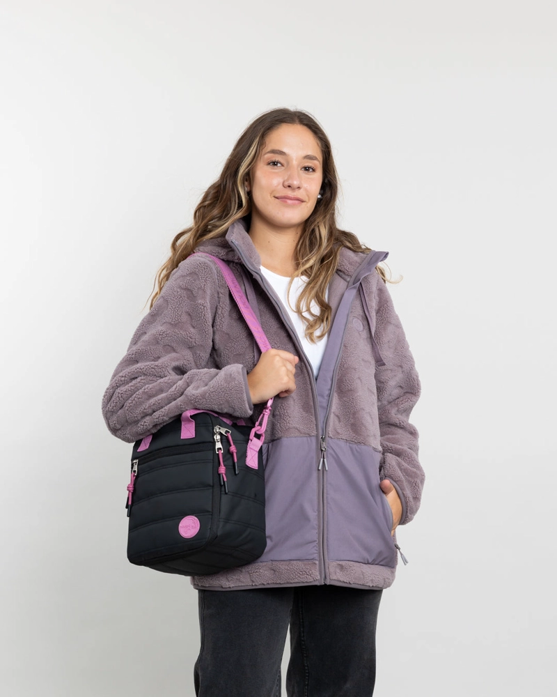 POLERON MUJER CHAQUETA POLAR SHERPA HOT PRINT POLEMIC - 5