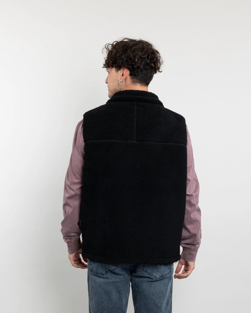POLERON HOMBRE POLAR SIN MANGAS SHERPA FORRADO BONDED POLEMIC - 3
