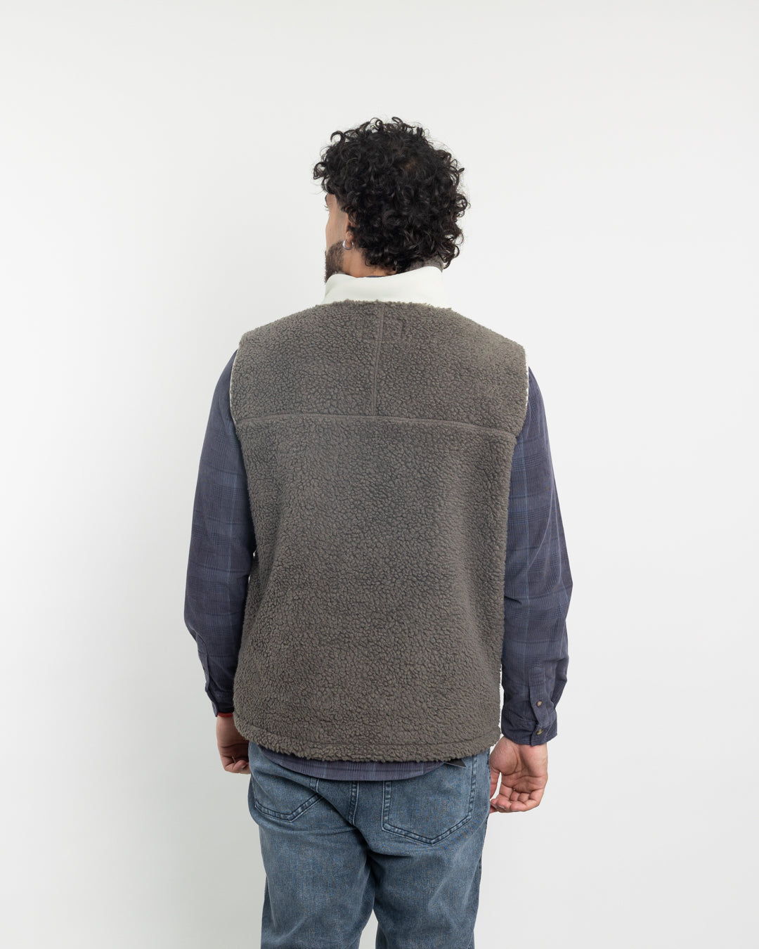 POLERON HOMBRE POLAR SIN MANGAS SHERPA FORRADO BONDED POLEMIC - 4