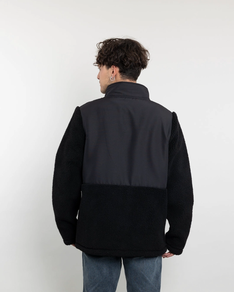 POLERON HOMBRE POLAR SHERPA FORRADO BONDED COLOR LISO POLEMIC - 4