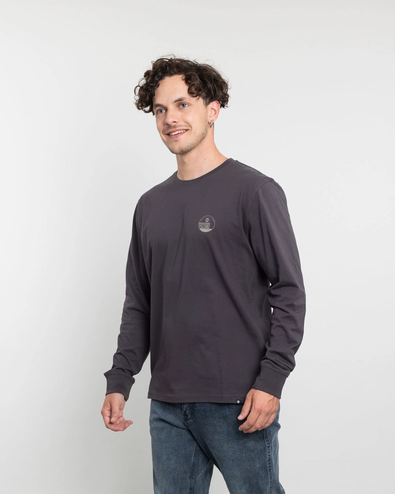 POLERA MANGA LARGA HOMBRE ALGODON CLASICO POLEMIC - 2