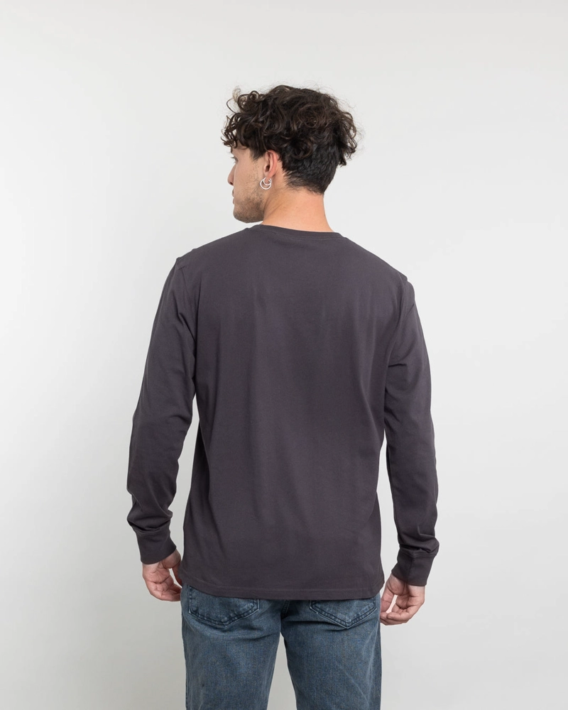 POLERA MANGA LARGA HOMBRE ALGODON CLASICO POLEMIC - 3
