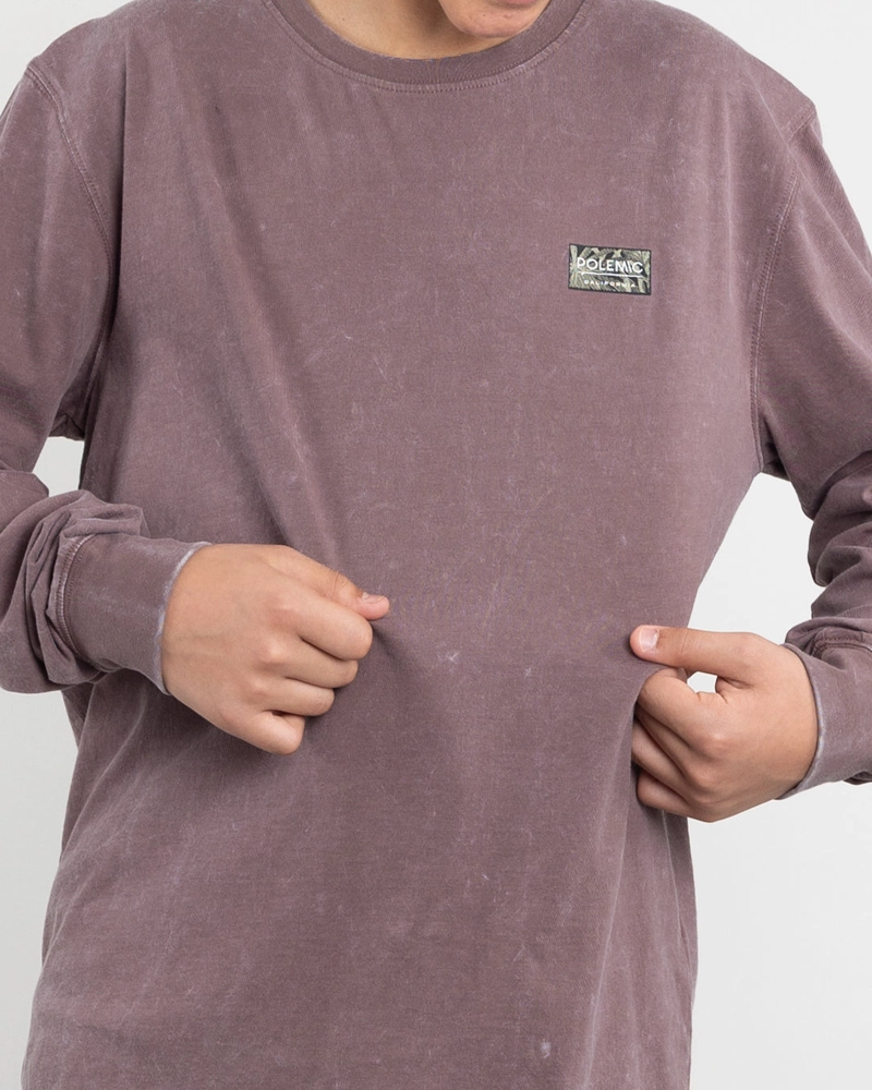 POLERA MANGA LARGA JUVENIL TELA PROCESADA POLEMIC - 4