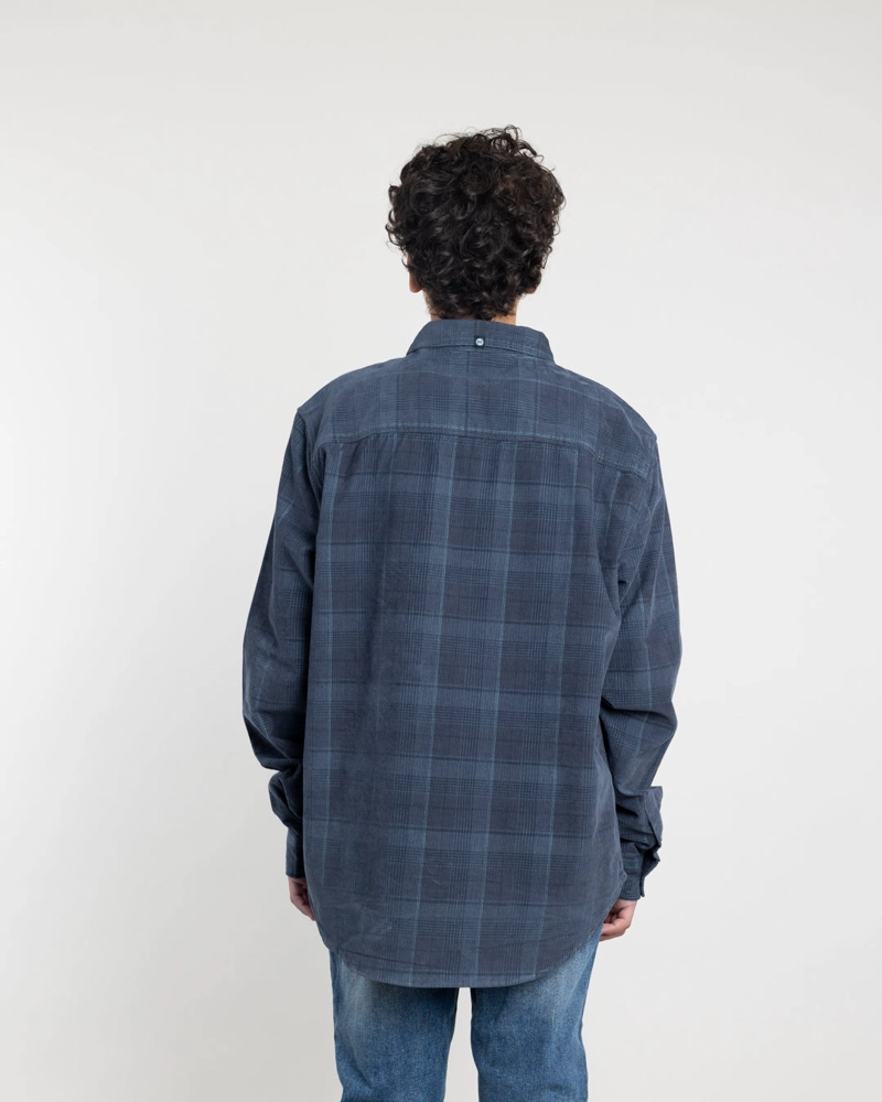 CAMISA COTELE JUVENIL A CUADROS ALGODON POLEMIC - 3