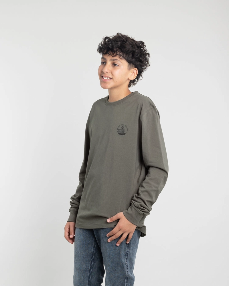 POLERA MANGA LARGA JUVENIL ALGODON CLASICO POLEMIC - 2