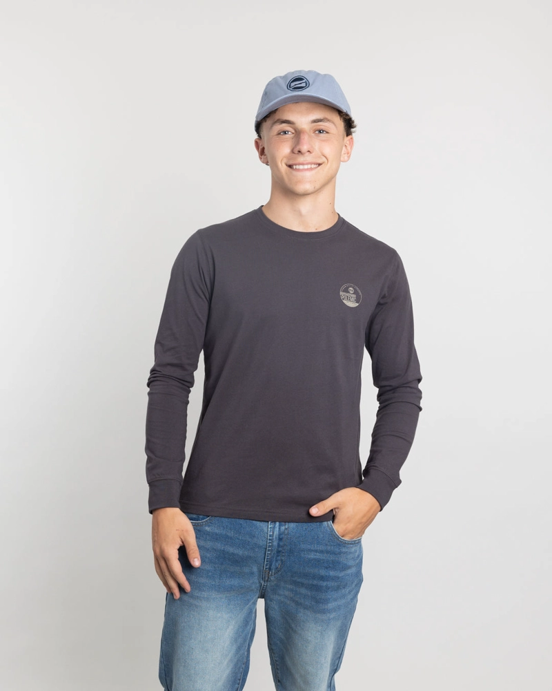 POLERA MANGA LARGA JUVENIL ALGODON CLASICO POLEMIC - 5