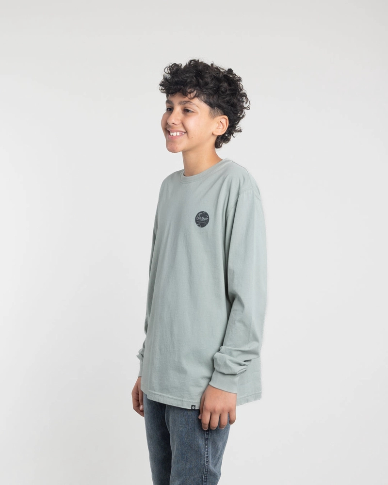 POLERA MANGA LARGA JUVENIL CON PROCESO Y ESTAMPADO POLEMIC - 1